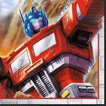 Transformers servíettur - 16 stk í pakka