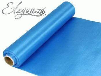 Ljósblár silki renningur 29cm x 20m