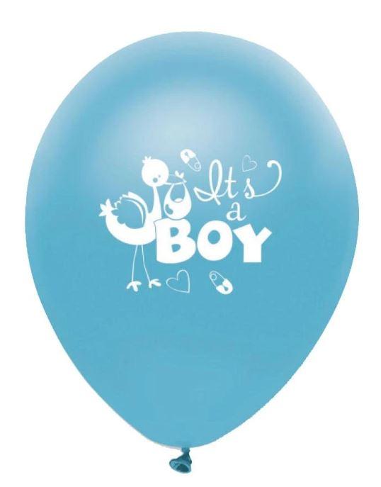 “It´s a boy” blaðra með storki, 30cm