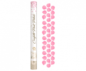 Bleik rósablaða confetti sprengja - 60cm