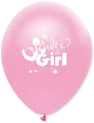 It´s a girl blaðra storkur - 30cm