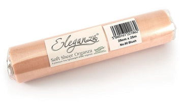 Blush organza renningur 29cm x 25m