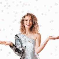 Syndrandi confetti sprengja - 15cm