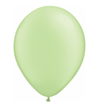 Græn neon blaðra - 28cm
