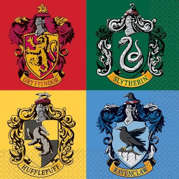 Harry Potter matarservíettur 16 stk
