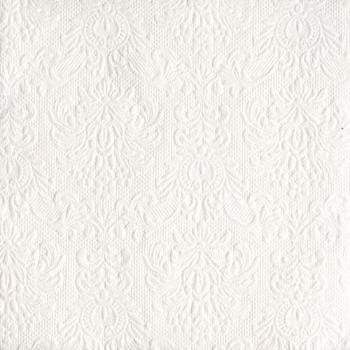 Hvítar servíettur - 20stk í pakka 33x33cm