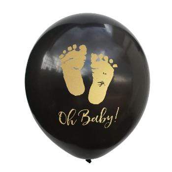 Svört “Oh Baby” tásublaðra - 25cm