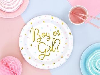 “Boy or girl” matardiskar  6 stk