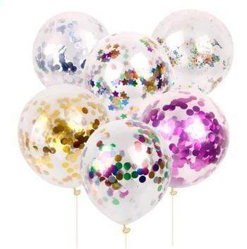 Confetti blaðra 30 cm