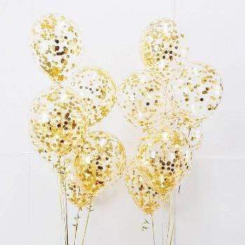 Confetti blaðra 30 cm