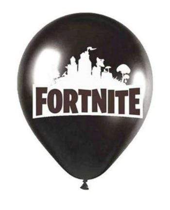 Fortnite blaðra svört - 28cm
