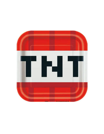Minecraft “TNT” kökudiskar 8 stk