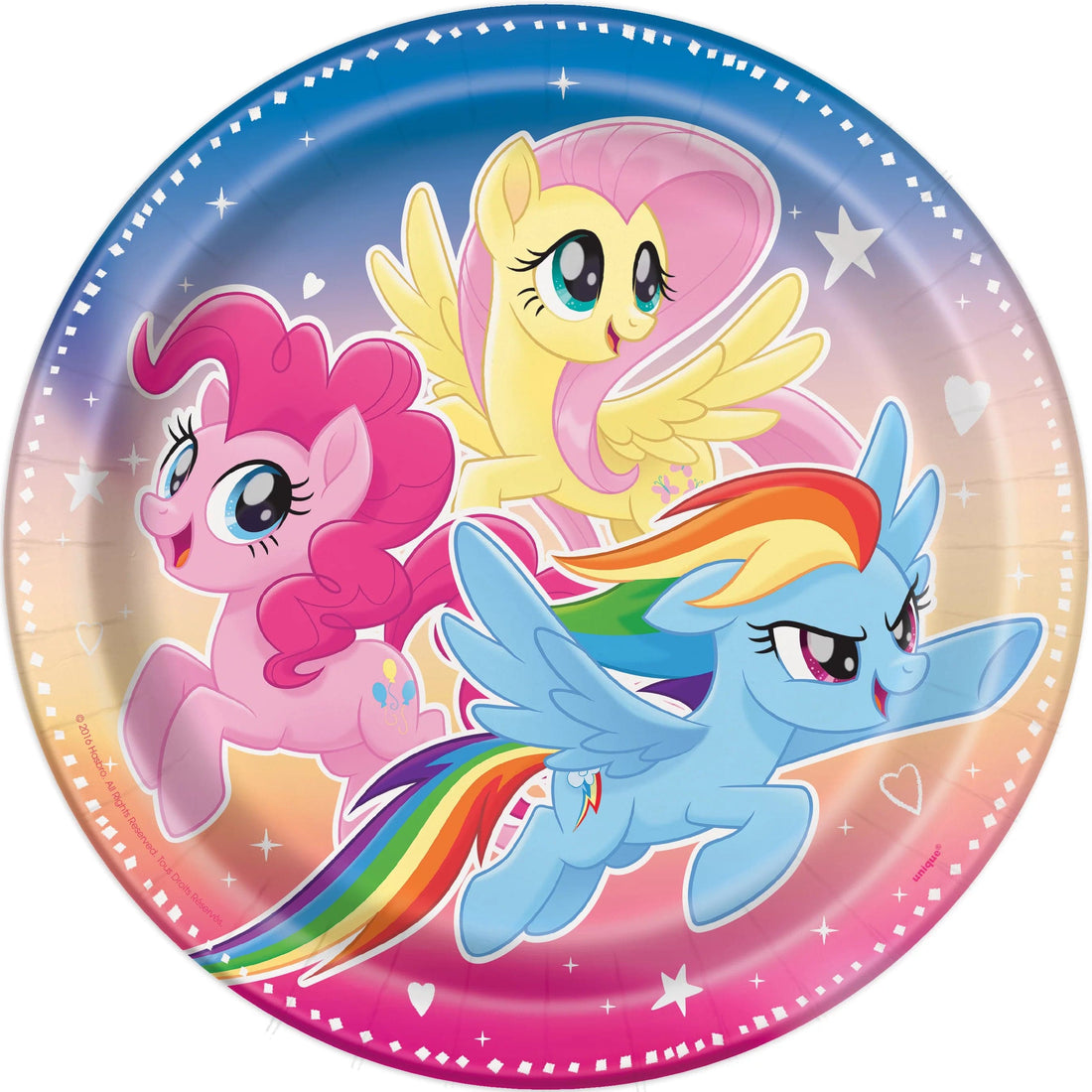 My little pony diskar - 8 stk 21,9cm