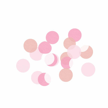 Bleikt pappa confetti