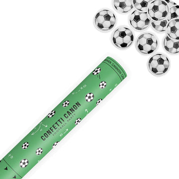 Fótbolta confetti sprengja
