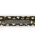 Gyllt stjörnu confetti sprengja  40cm