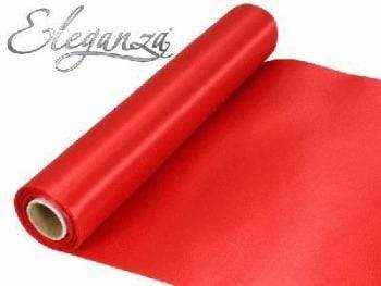 Rauður silki renningur 29cm x 20m