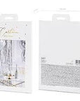 Silfur metallic bakgrunnur 0,9m x 2,5m