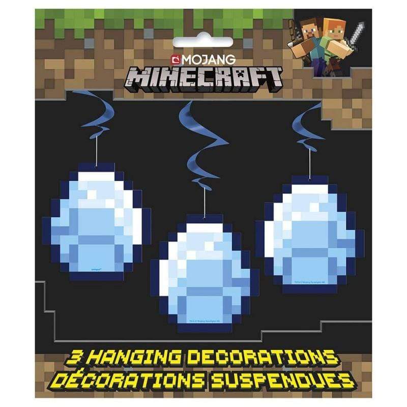 Minecraft skraut - 3 stk í pakka