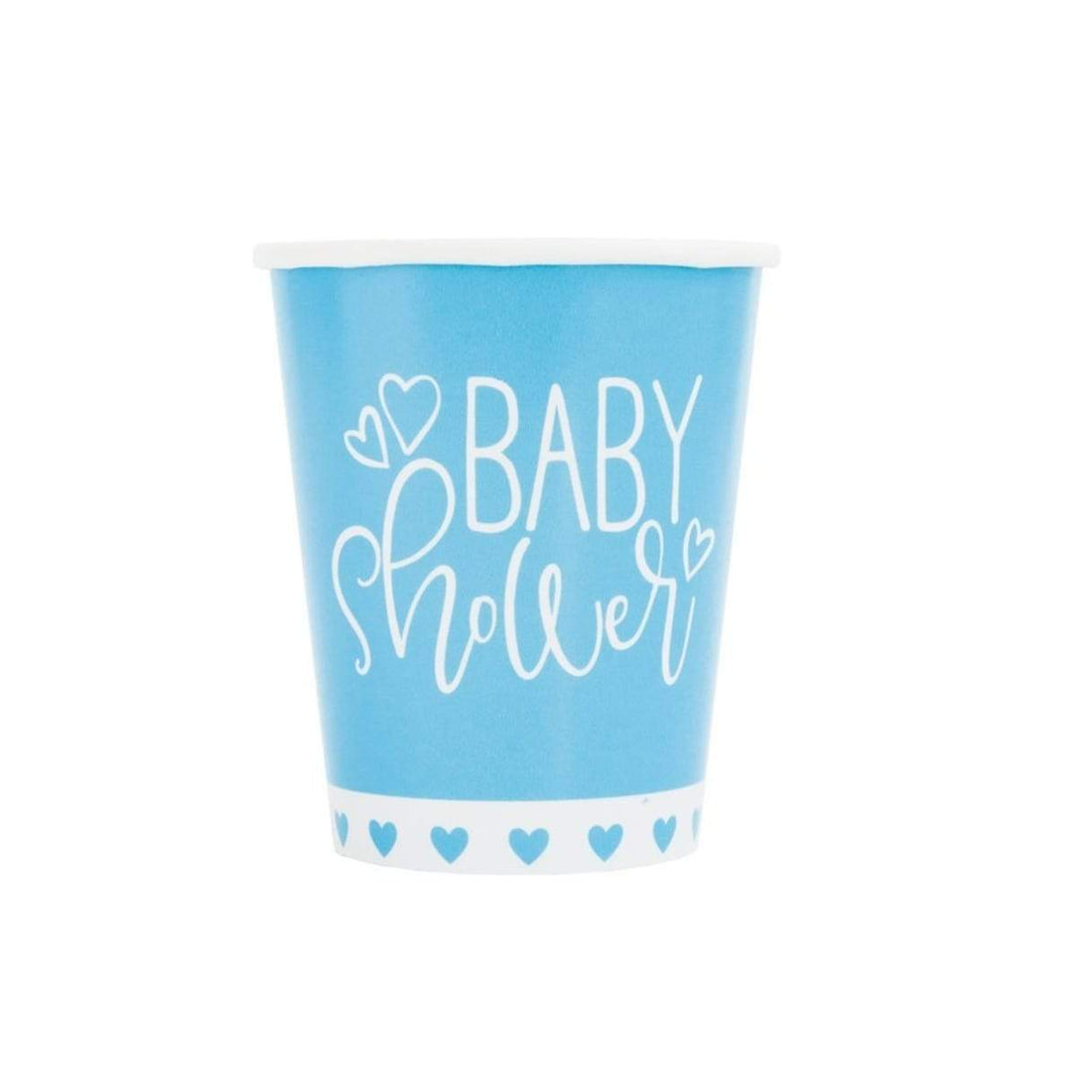 Blá “Baby shower” glös  8 stk