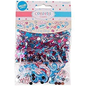 Boy or girl confetti  - 3 tegundir saman í pakka 34gr
