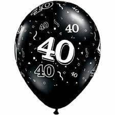 Svört 40 ára blaðra
