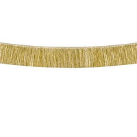 Gyllt þykkt kögur -22cmx135cm