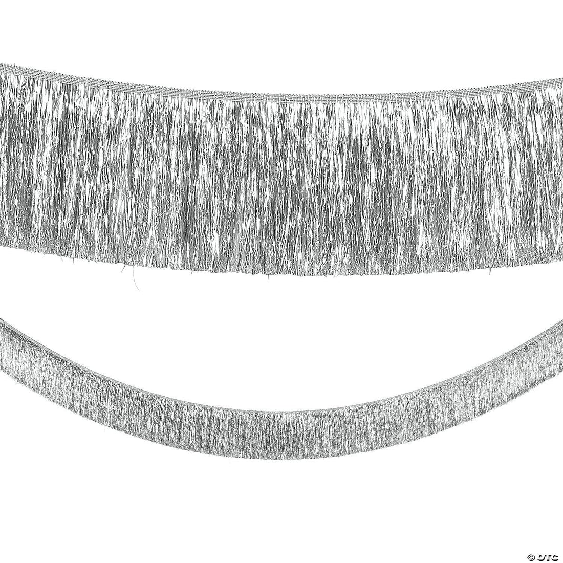 Silfur þykkt kögur - 22cmx135cm