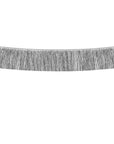 Silfur þykkt kögur - 22cmx135cm