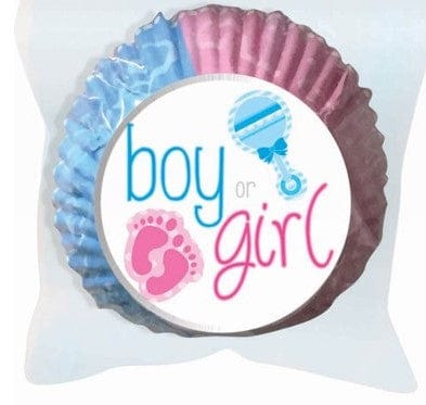 Boy or girl kökuform - 75 stk (5cm)