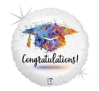 Syndrandi útskriftarblaðra, "Congratulations" - 45cm